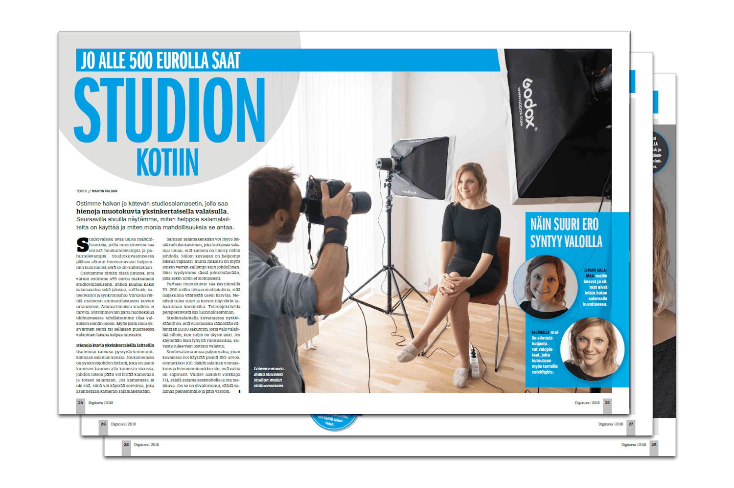 Valokuvausstudio kotiin